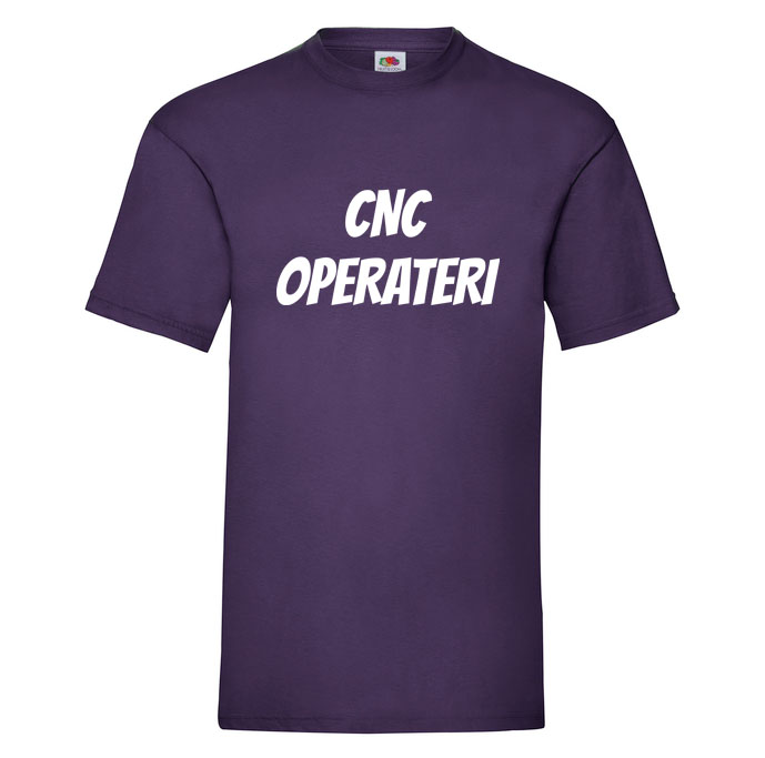 Croatian graduation slogan: CNC OPERATORS