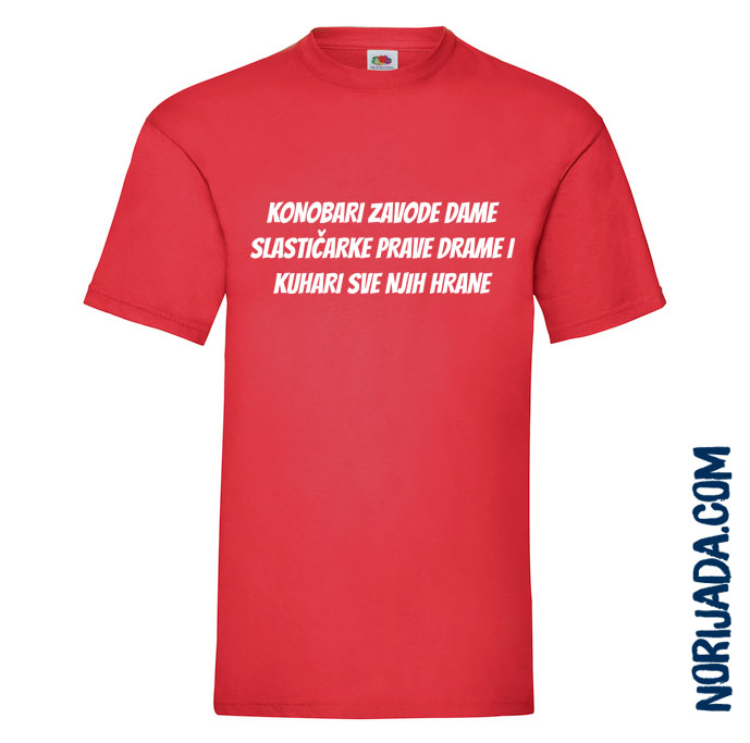 Croatian graduation slogan: The waiters charm the ladies, the pastry chefs make the drama, and the cooks feed them all