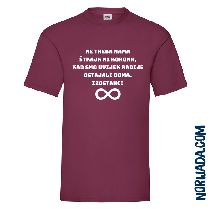 Croatian graduation slogan: We don't need a strike or corona, we always preferred staying home anyway.