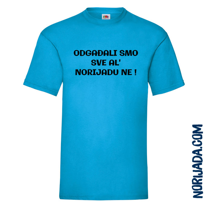 Croatian graduation slogan: We put off everything - but not Norijada!