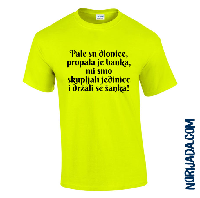 Croatian graduation slogan: Stocks crashed, the bank went under - we collected F's and held on to the bar!