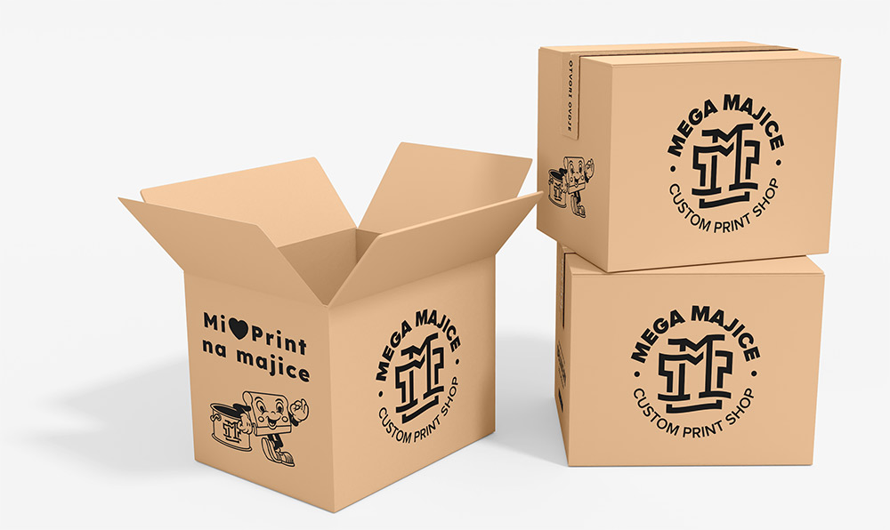 A parcel of t-shirts